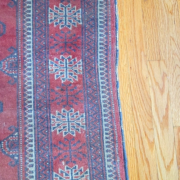 Vintage Red Moroccan Rug - Picture 5 of 8